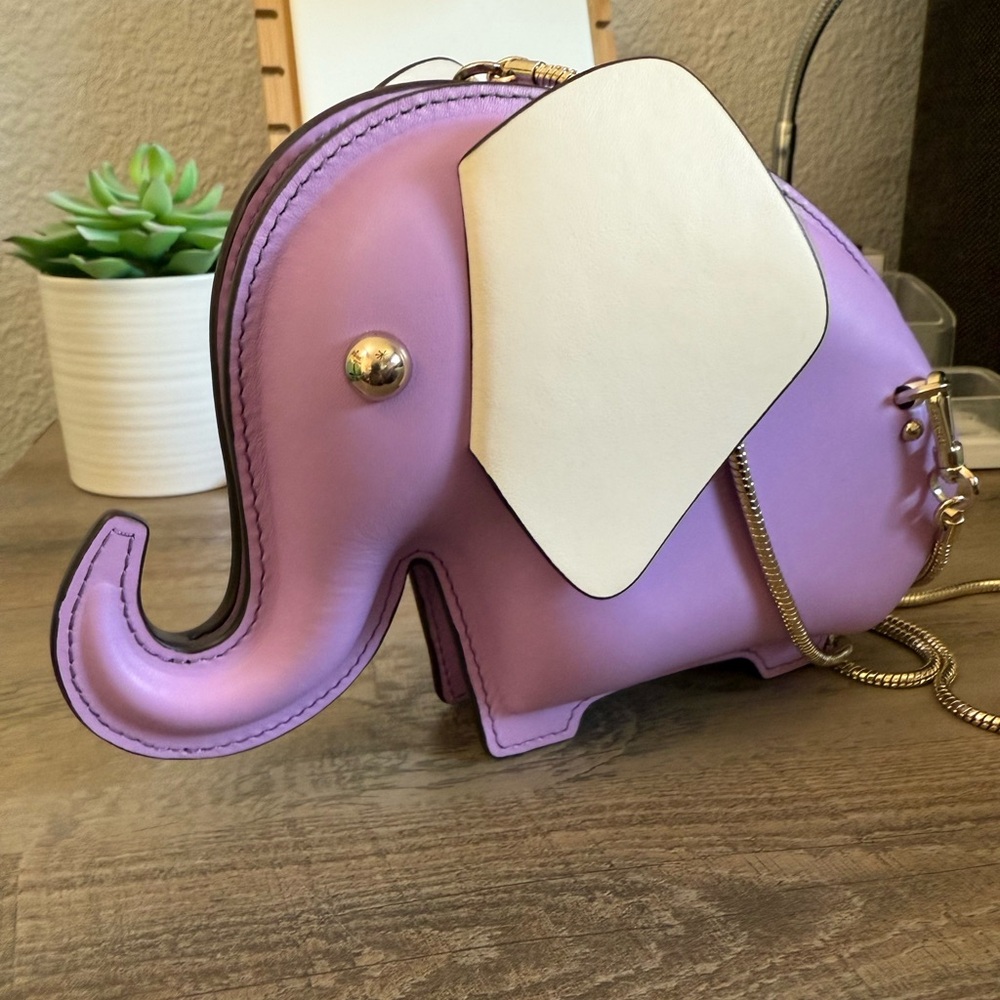 Purple Elephant Crossbody Bag - Picture 8 of 13